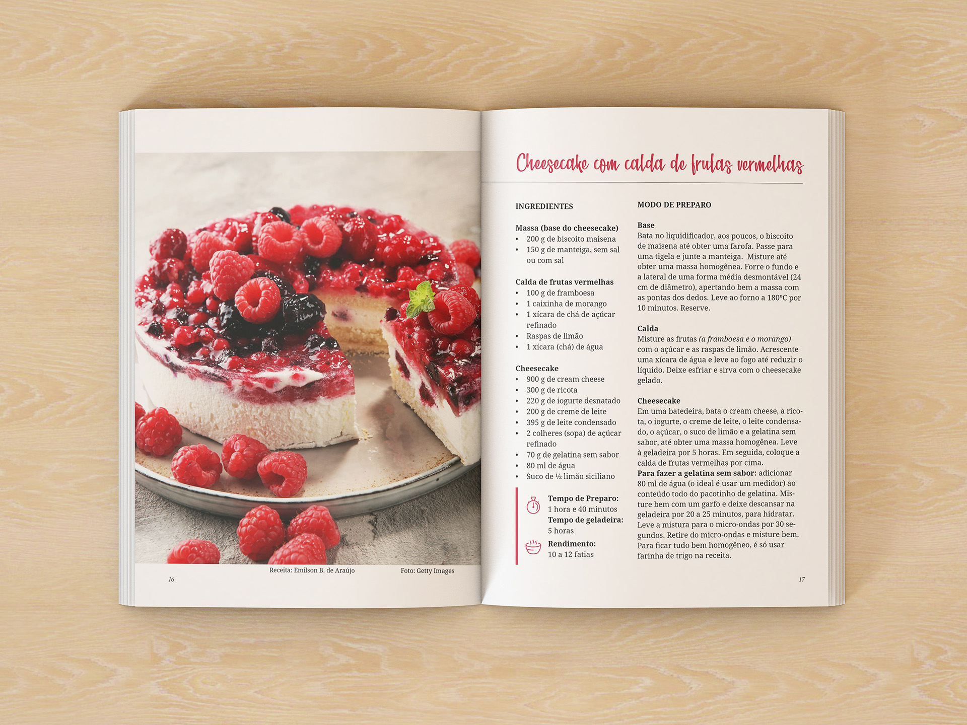Projeto Grafico Livro de Receitas | PCSantos
